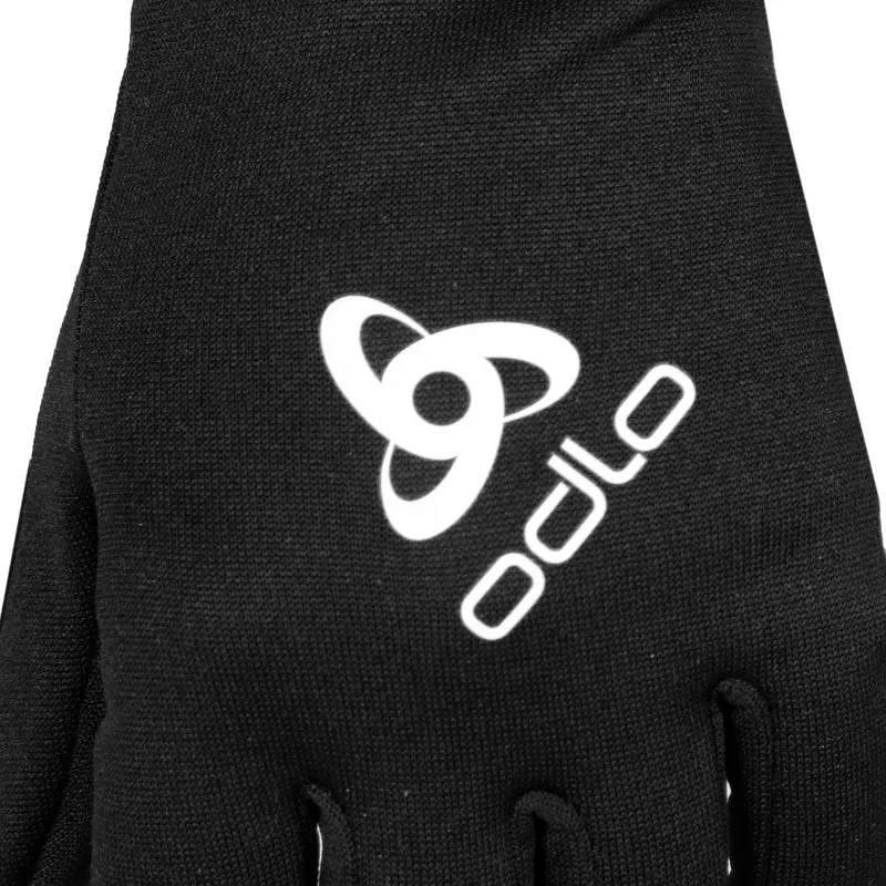 Stretchfleece Liner Eco Gloves Laufhandschuhe-Schwarz