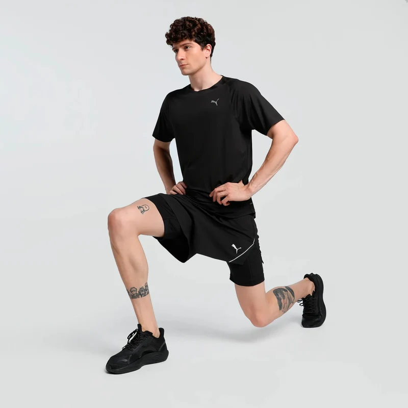 Everyday Cloudspun Laufshirt Herren - schwarz