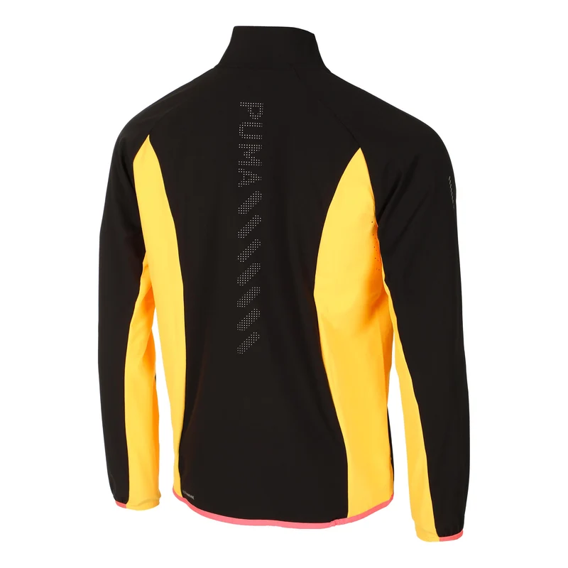 Run Elite Ultraweave Laufjacke Herren - schwarz, orange