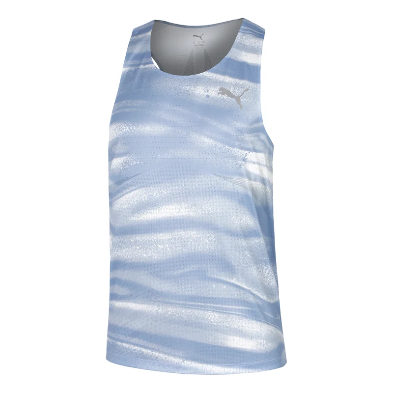 Raceday Ultraspun AOP Tank-Top Herren-Blau
