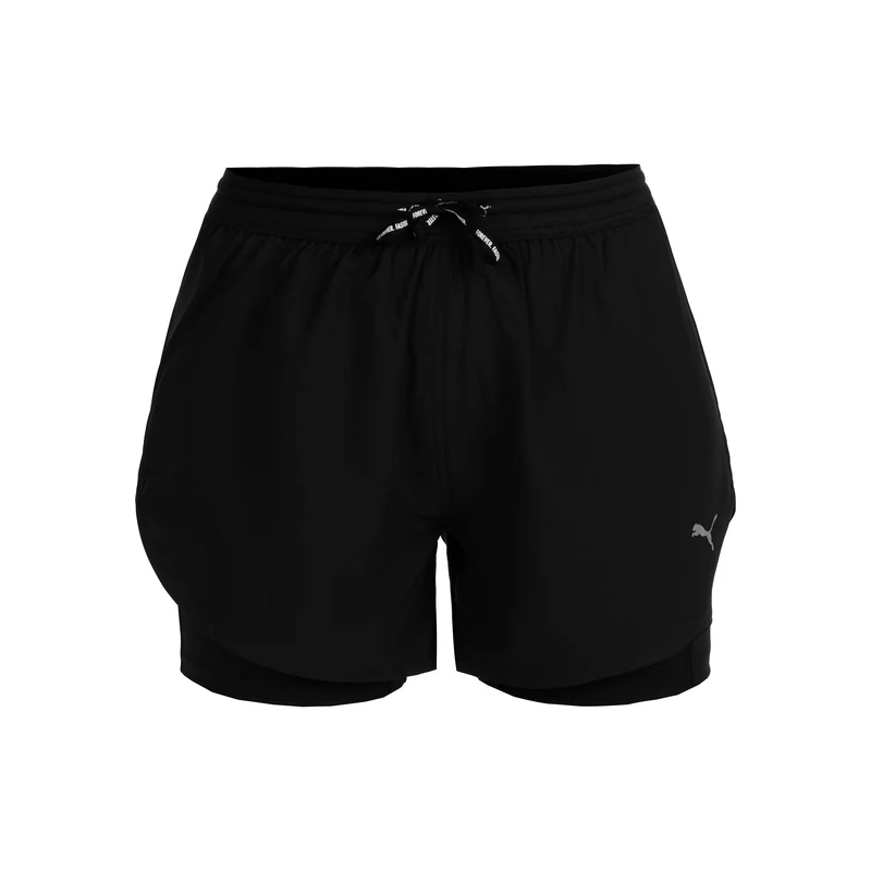 Ultraweave 2in1 4in Laufshorts Damen-Schwarz