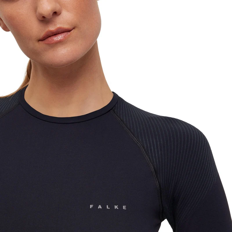 Warm Unterhemd Damen - schwarz