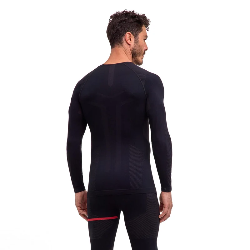 Warm 130 Years Laufshirt Herren-schwarz