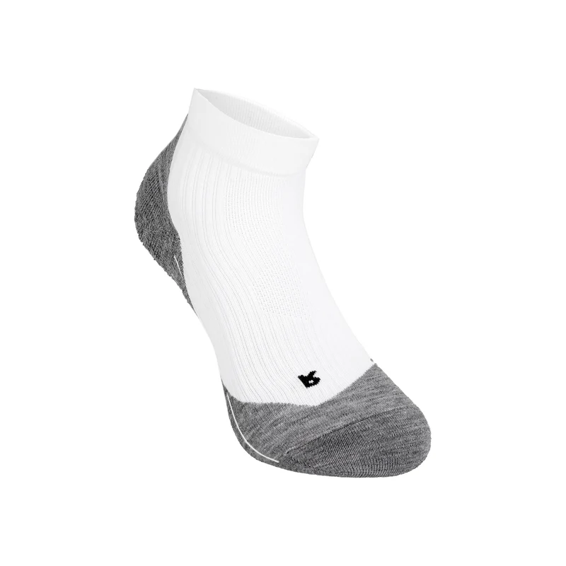 TE4 Short Sportsocken Damen-Weiß,Dunkelgrau