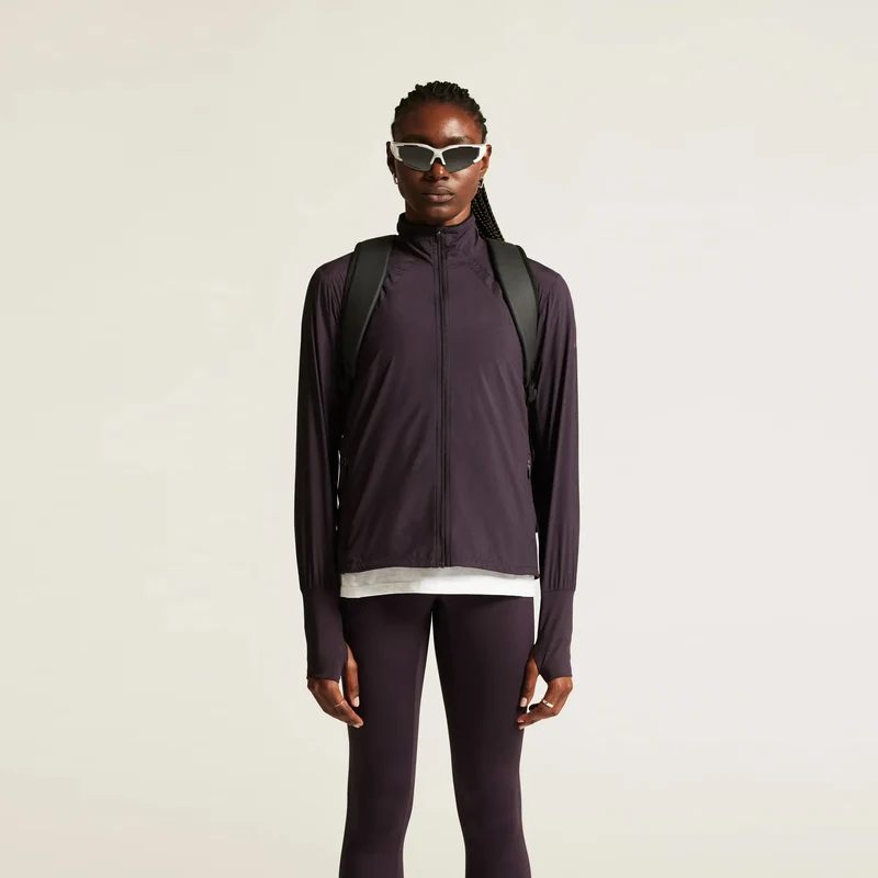 ADV Essence Wind Laufjacke Damen-Lila