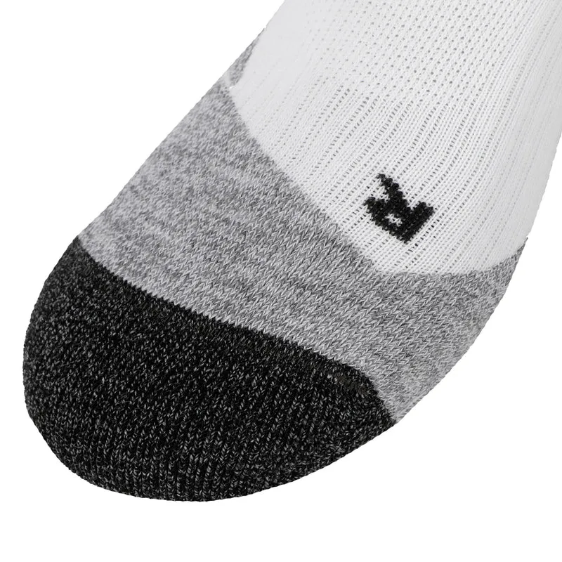 TE2 Short Tennissocken Damen-Hellgrau,Schwarz
