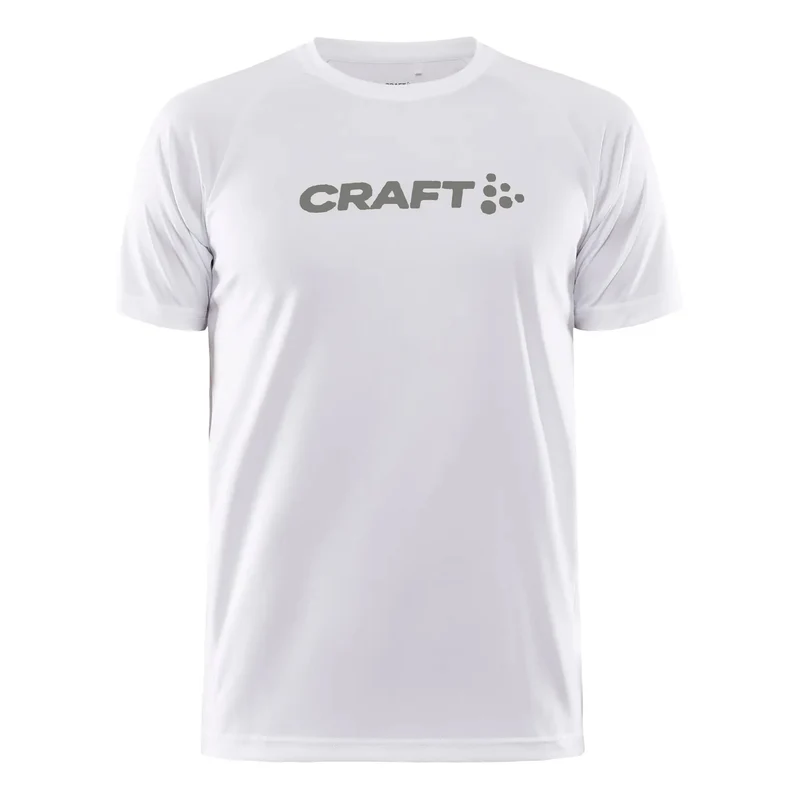 Core Essence Logo Laufshirt Herren-Weiß