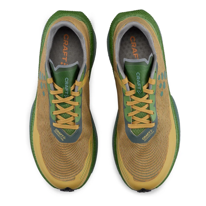 Endurance Trail Trailschuh Herren - grün, caramel
