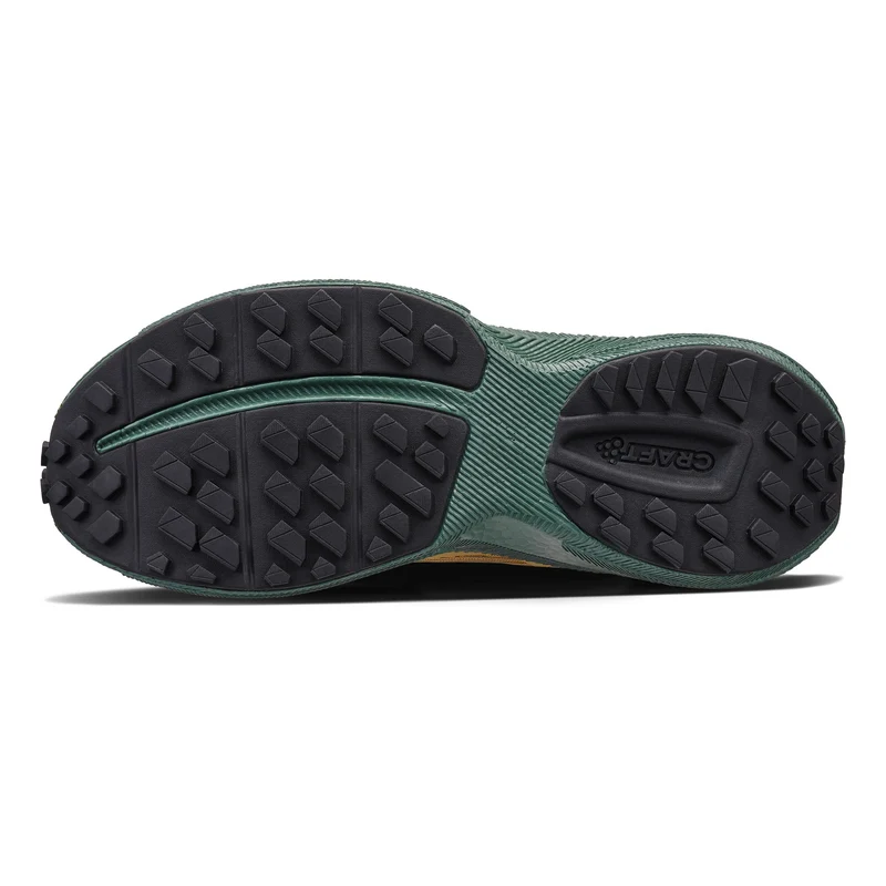 Endurance Trail Trailschuh Herren - grün, caramel
