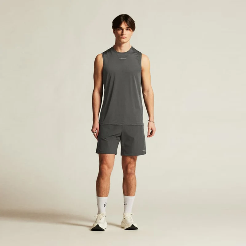 ADV Essence 2in1 Laufshorts Herren - grau