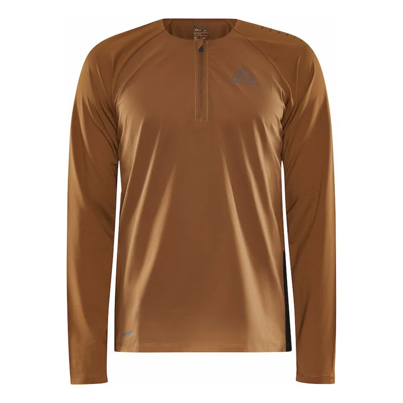 Pro Trail Wind Lauftop Herren-Braun