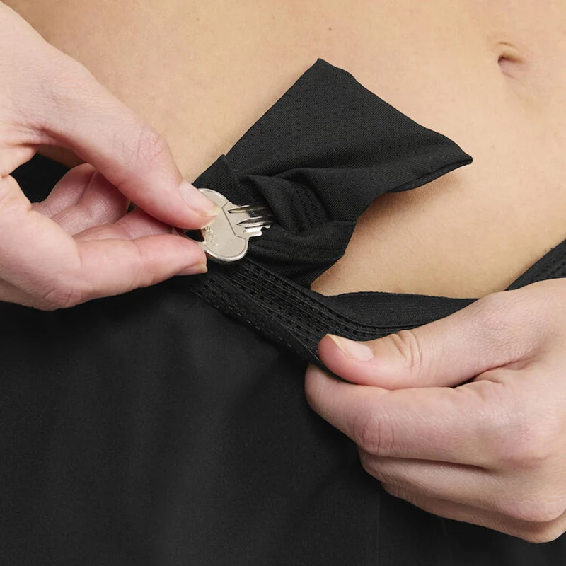 Pro Hypervent Split 2 Laufshorts Damen-Schwarz