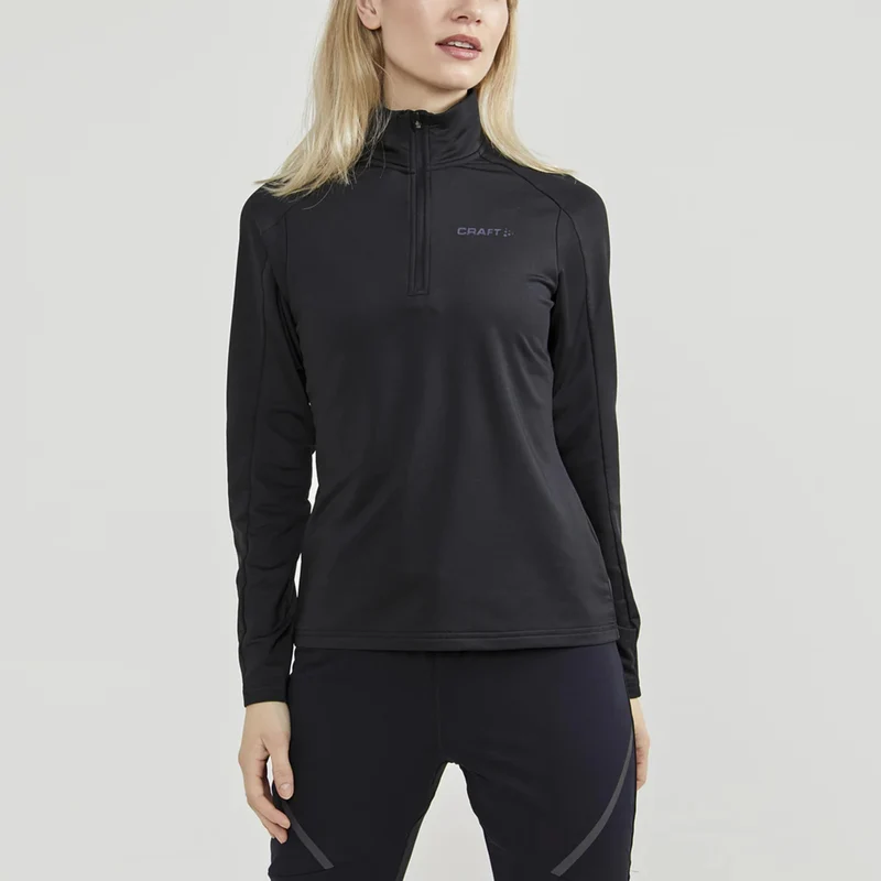 Core Gain Laufshirt Damen - schwarz