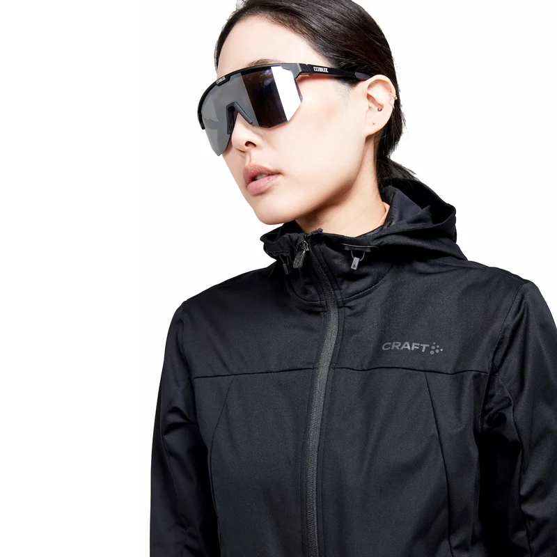 ADV Essence Hydro Laufjacke Damen-Schwarz