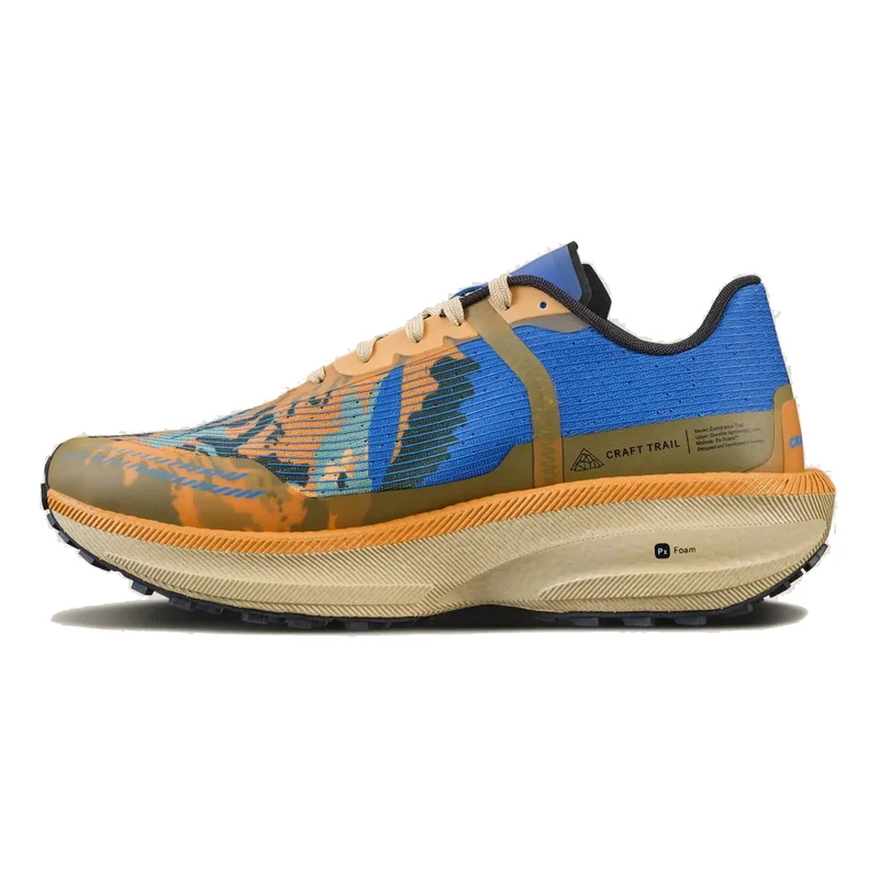 Endurance Trail Trailschuh Herren - orange, blau