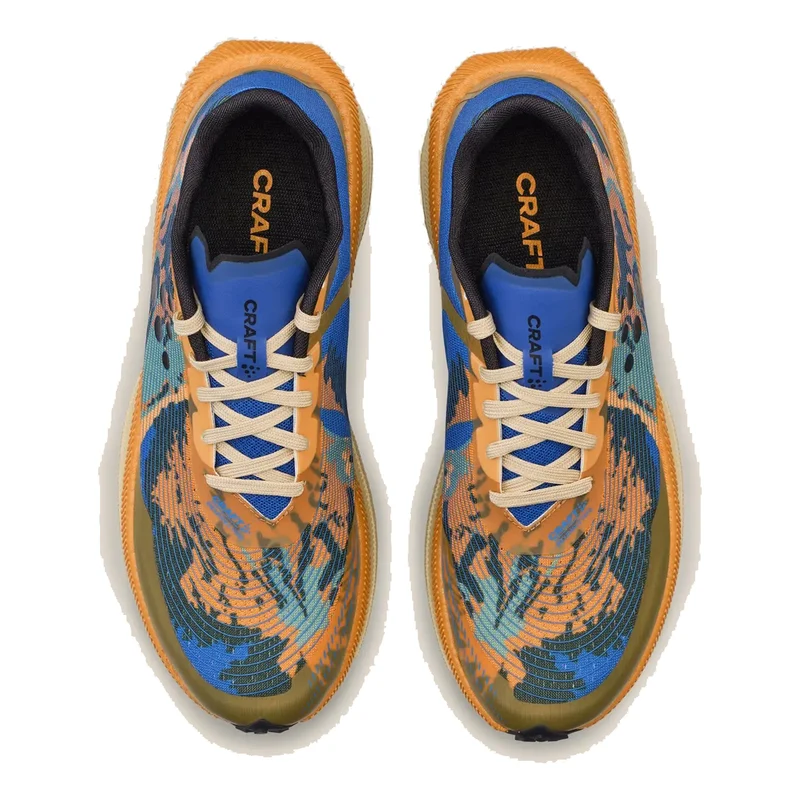 Endurance Trail Trailschuh Herren - orange, blau