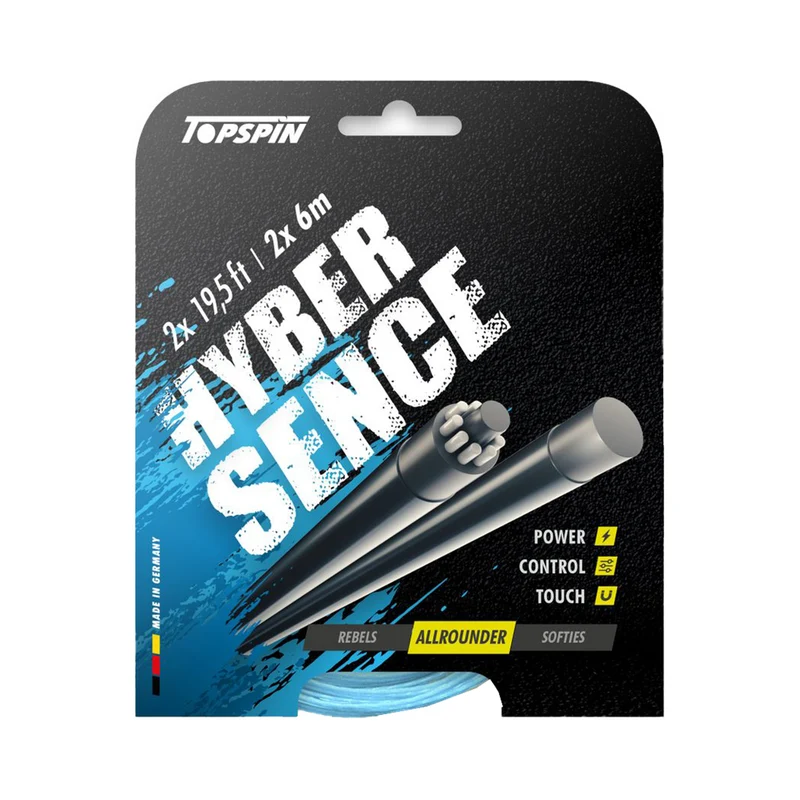 Hyber Sence 2 X 6m Saitenset-Hellblau