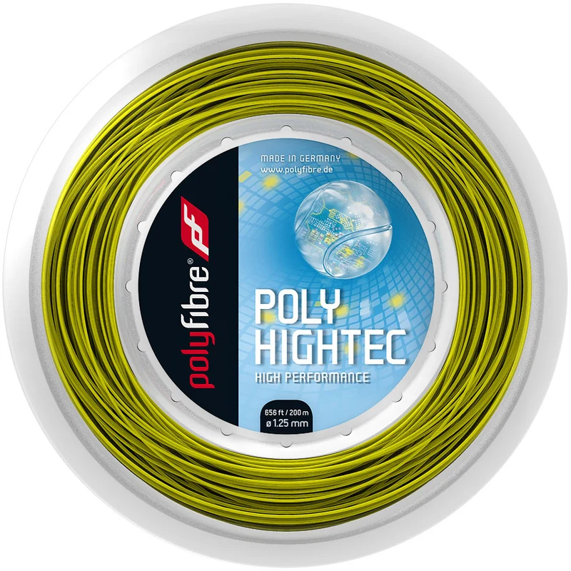 Poly Hightec Saitenrolle 200m-Gelb