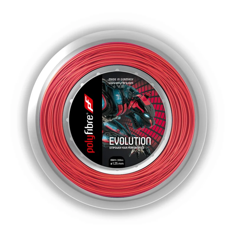 Evolution Saitenrolle 200m-Rot