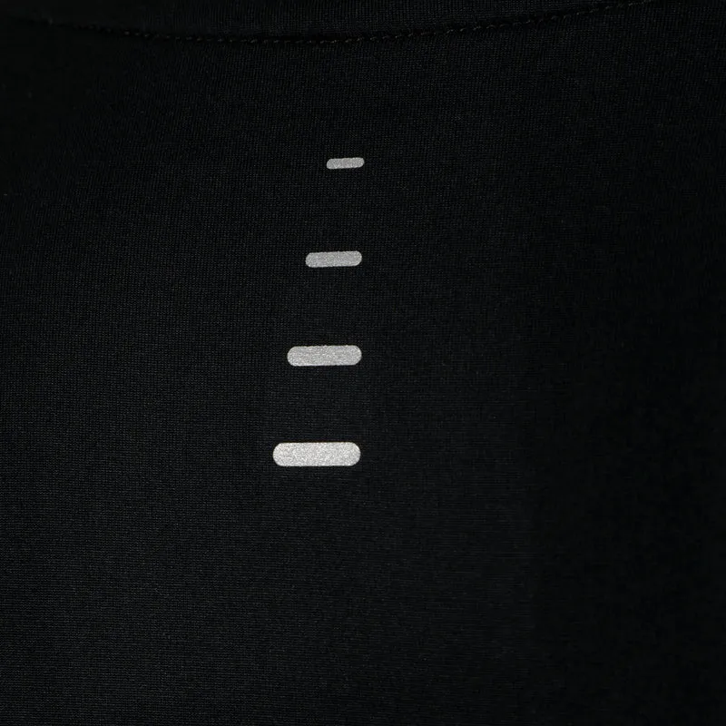 Stride Laufshirt Herren - schwarz