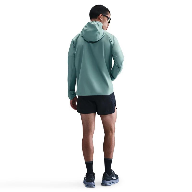 Miler Laufjacke Herren - türkis, silber