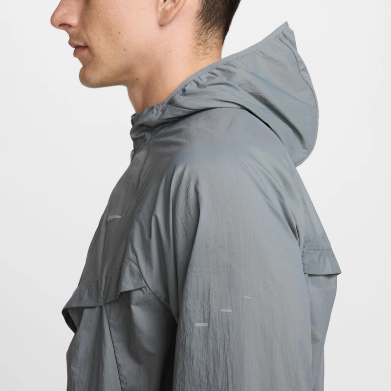 Stride Laufjacke Herren - grau, silber