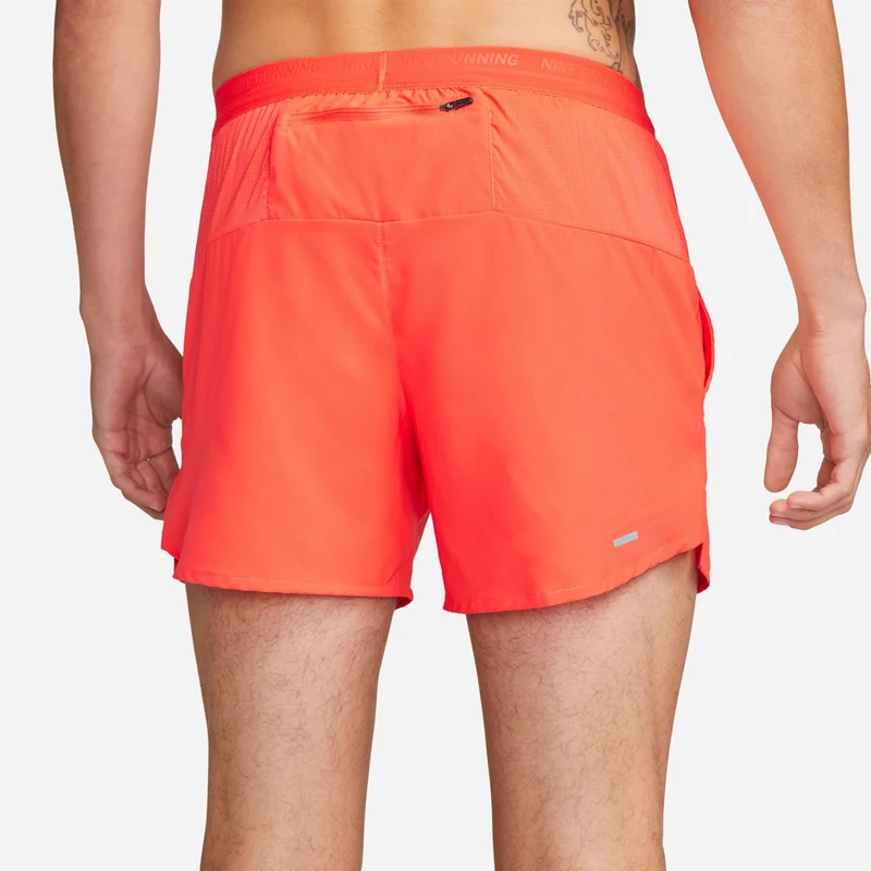Stride 5in Laufshorts Herren-Rot,Schwarz