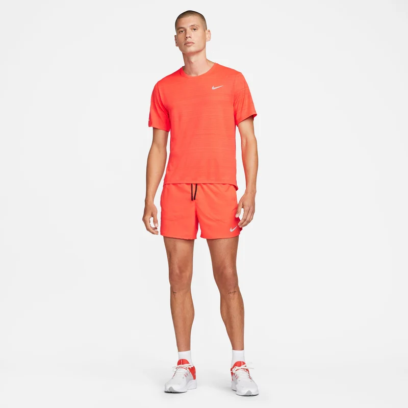 Stride 5in Laufshorts Herren-Rot,Schwarz