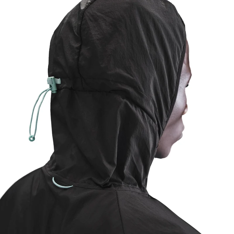 Stride Laufjacke Herren - schwarz, türkis