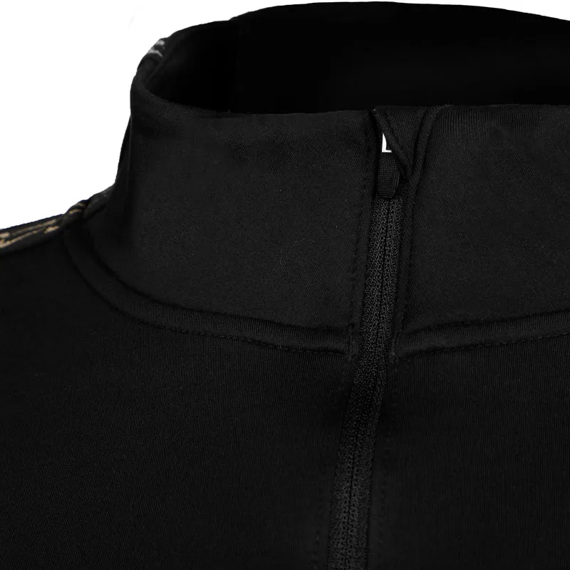 Therma-FIT One Half-Zip Laufshirt Damen-Schwarz