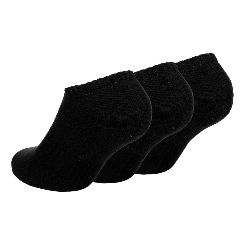 Everyday Lightweight No Show Tennissocken 3er Pack Unisex - schwarz, weiß