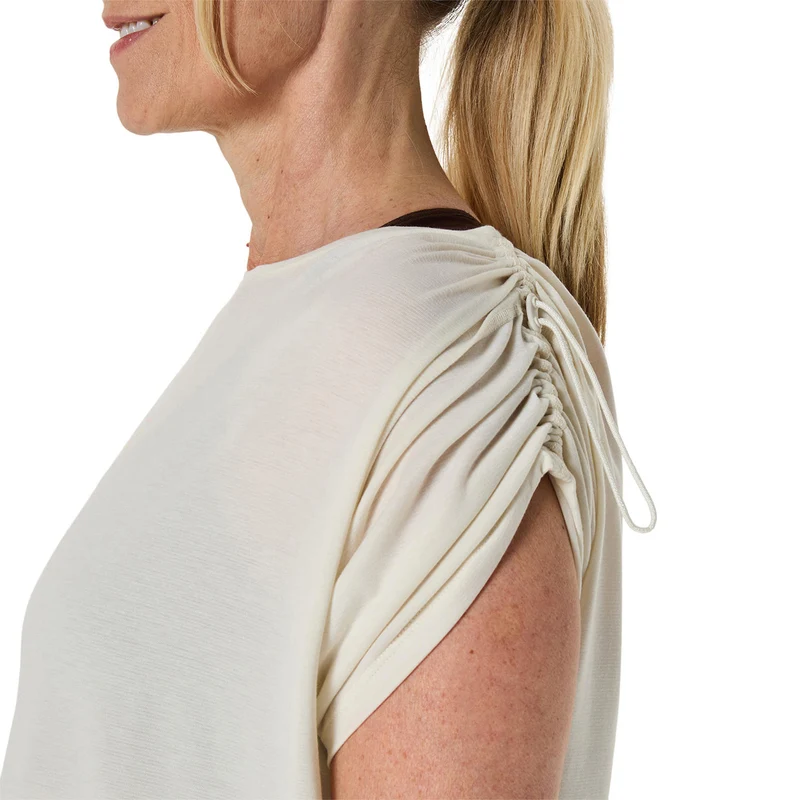 Nagino Run Laufshirt Damen-creme