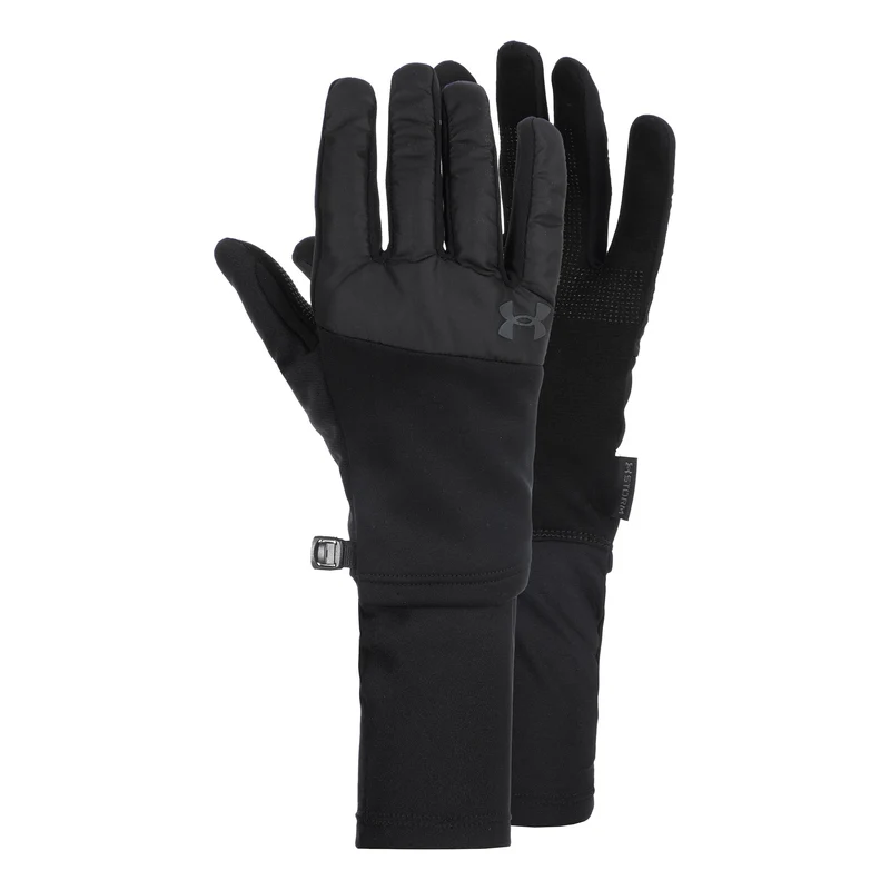 Storm Fleece Run Laufhandschuhe-Schwarz,Schwarz