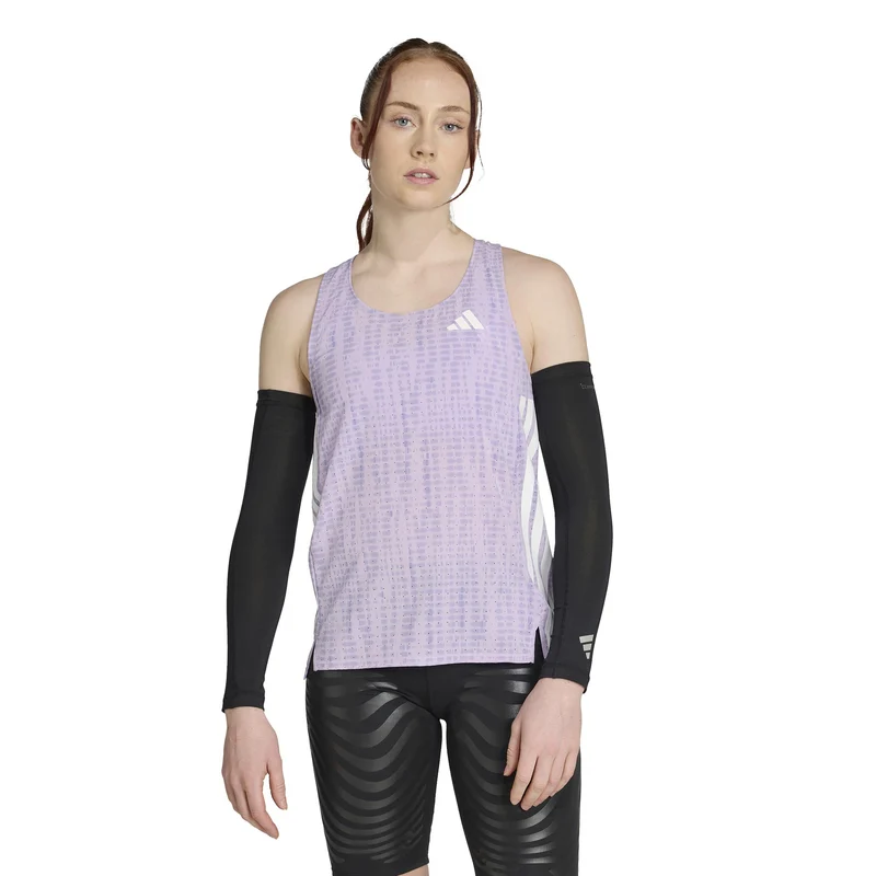Adizero Singlet Laufshirt Damen-Flieder,Flieder