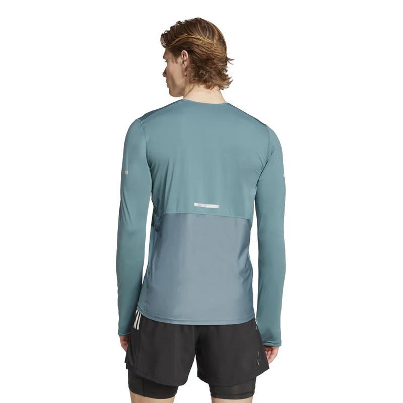Adi365 Climacool Laufshirt Herren-Dunkelgrün