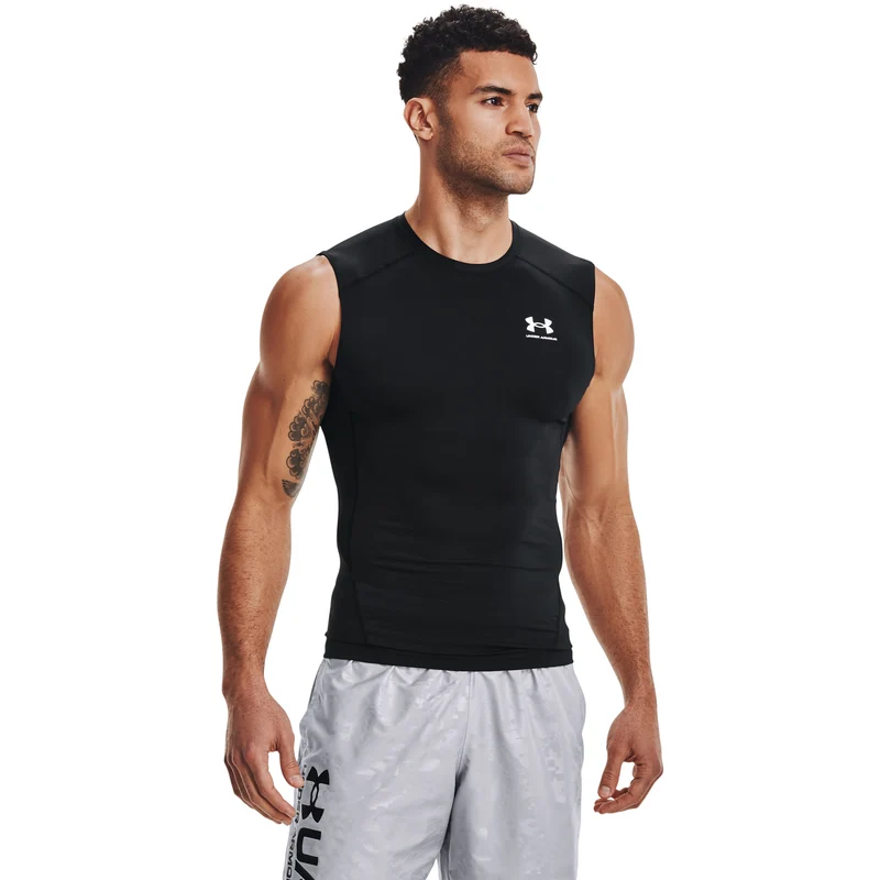 Heatgear Armour Tank-Top Herren-Schwarz,Weiß