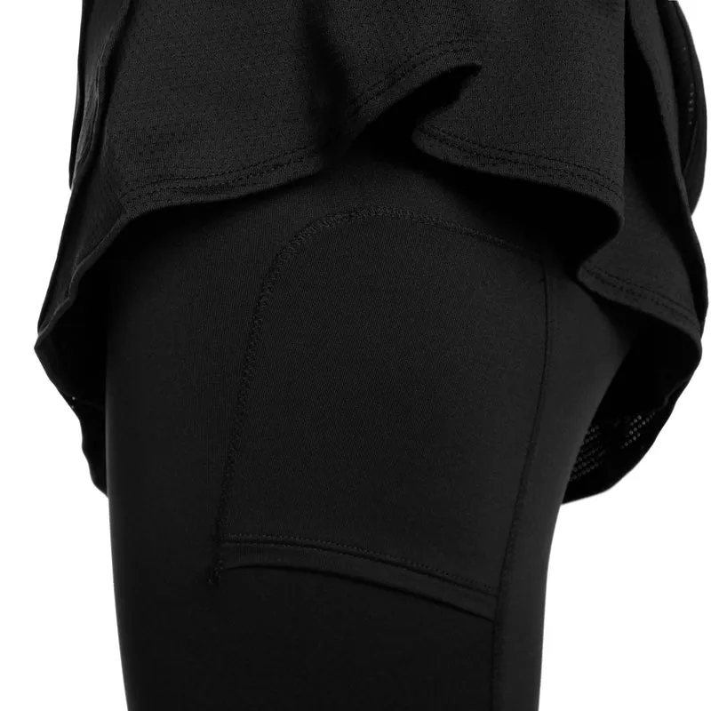 Needle Out Scallop Scapri Damen-Schwarz