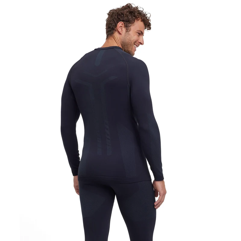 Warm Unterhemd Herren - schwarz