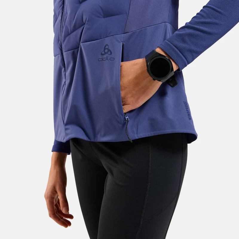 Zeroweight Insulator Laufweste Damen - blau