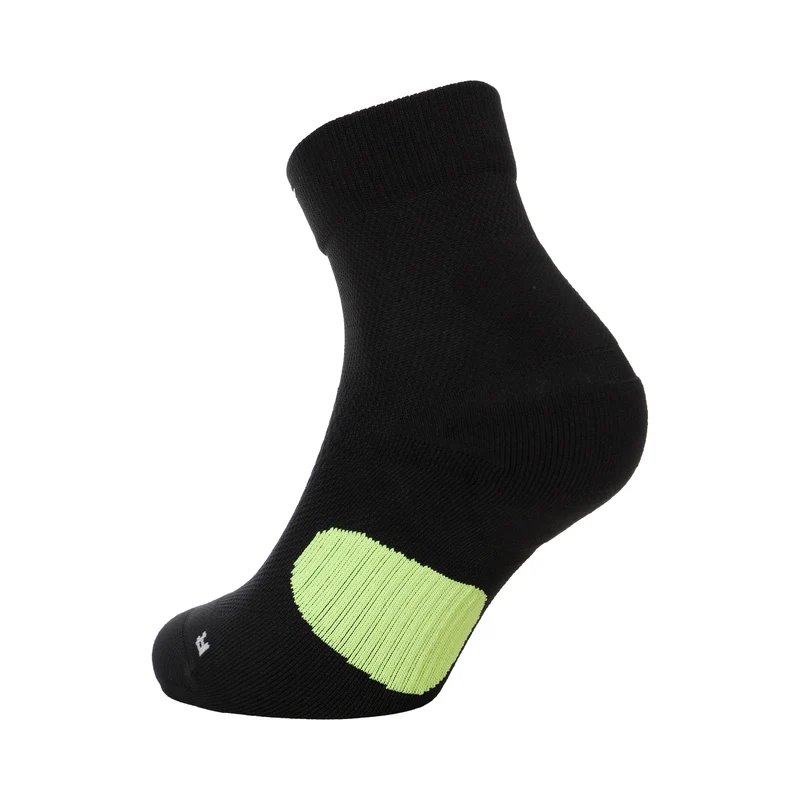Fast Midweight Ankle Laufsocken Unisex - schwarz, grau