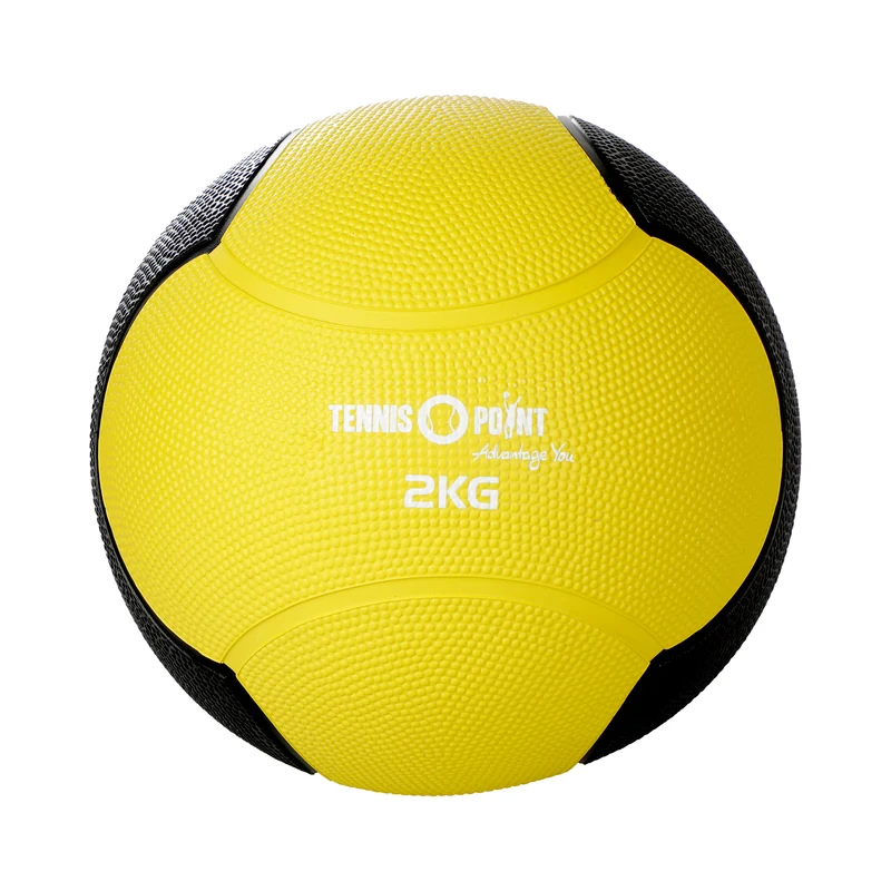 2kg Medizinball-Gelb,Schwarz