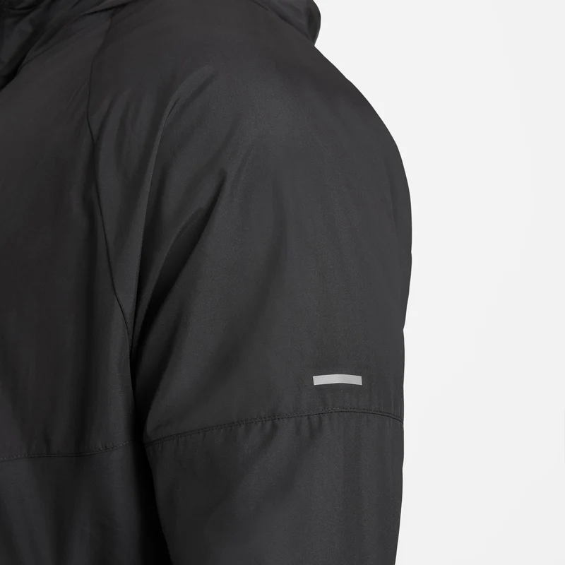 Miler Laufjacke Herren - schwarz, silber