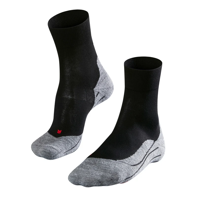RU4 Endurance Laufsocken Damen - schwarz, grau