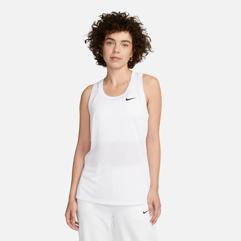 Dri-Fit Regular Racerback Tank-Top Damen - weiß, schwarz
