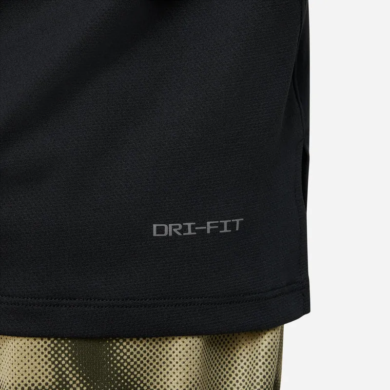 Dri-Fit Multi Tech Laufshirt Jungen-Schwarz
