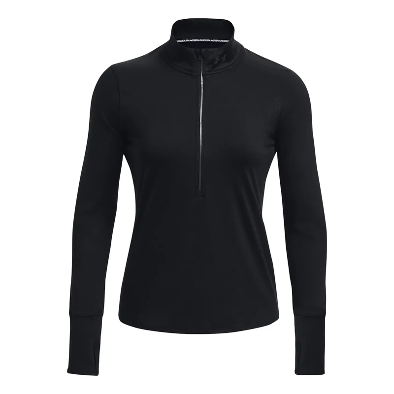 Qualifier Run Half-Zip Longsleeve Damen-Schwarz