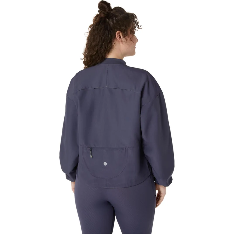 Nagino Adjustable Laufjacke Damen - blaugrau, blau