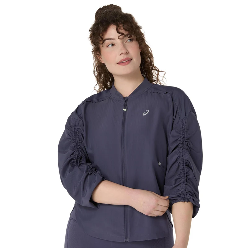 Nagino Adjustable Laufjacke Damen - blaugrau, blau