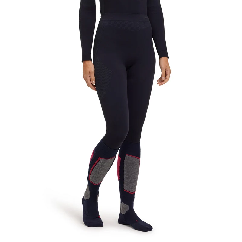 Warm Long Tight Damen - schwarz