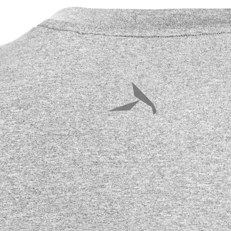 Flyweight Teeme Laufshirt Herren-Hellgrau